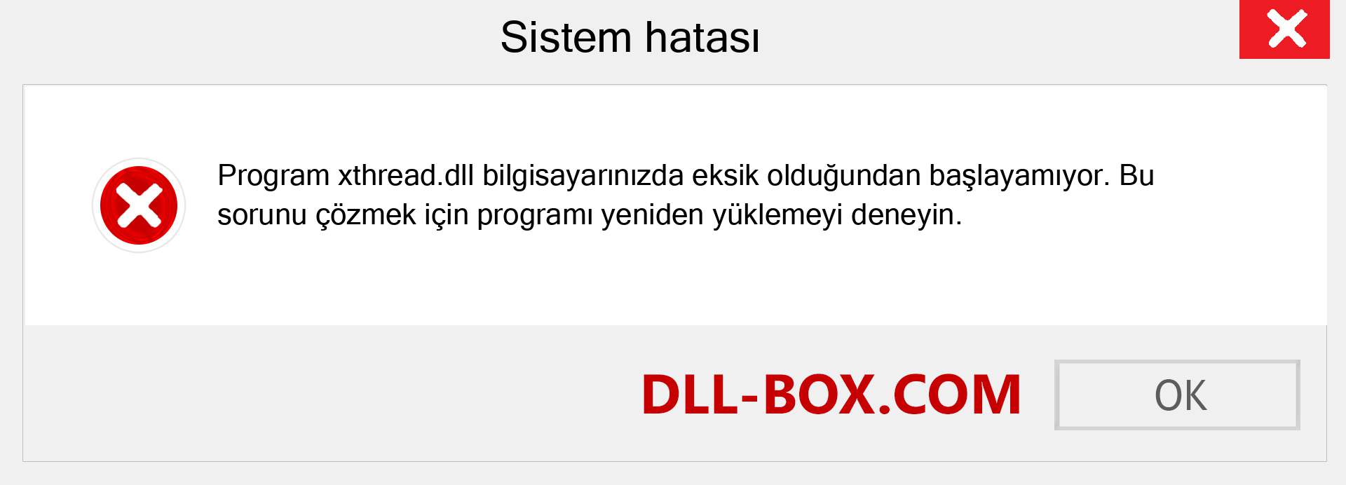 xthread.dll dosyası eksik mi? Windows 7, 8, 10 için İndirin - Windows'ta xthread dll Eksik Hatasını Düzeltin, fotoğraflar, resimler